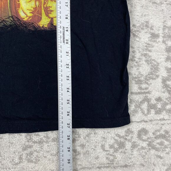 The Grimm-Life Collective T Shirt Black Short Sleeve Skull Shirt Size Large - Picture 2 of 6